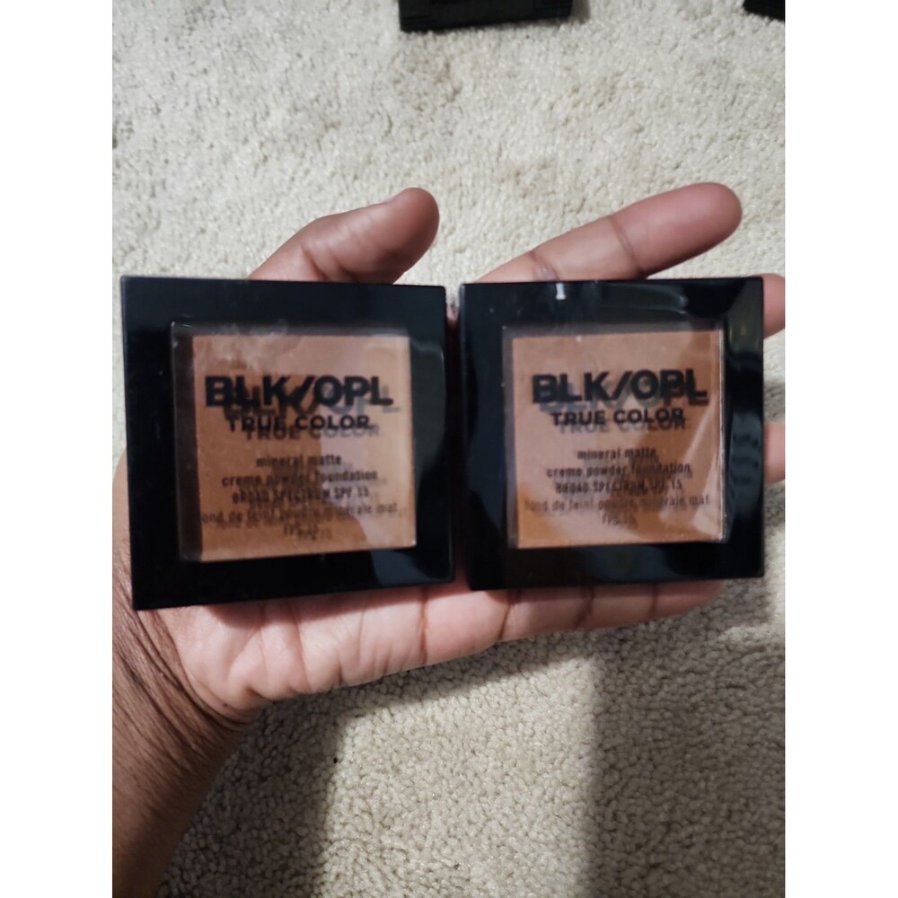 Lot of 2 BLK/OPL True Color Mineral Matte Creme Powder 640 Suede Mocha New